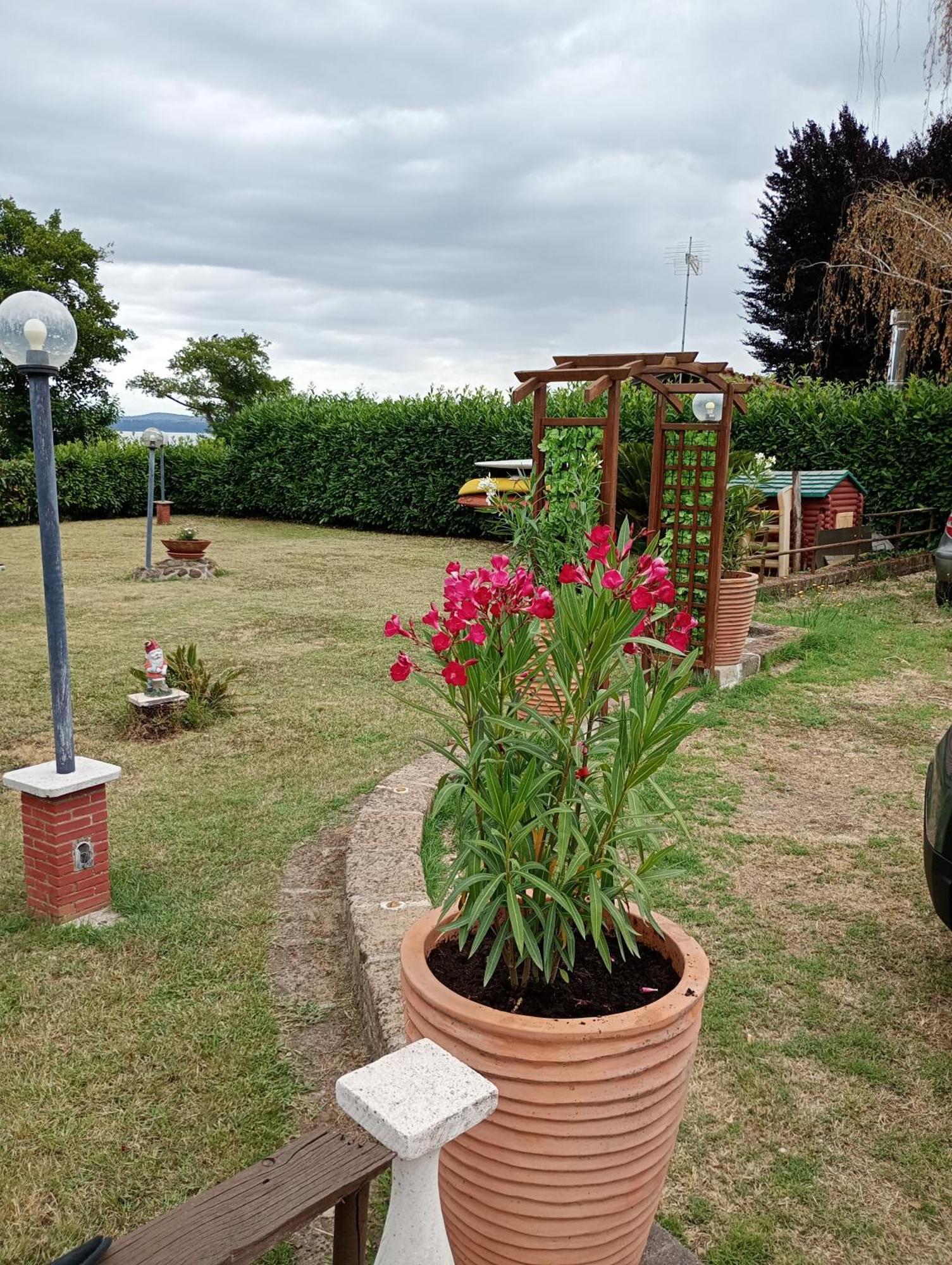 Independent Villa With Private Beach On The Lake Bracciano  Luaran gambar